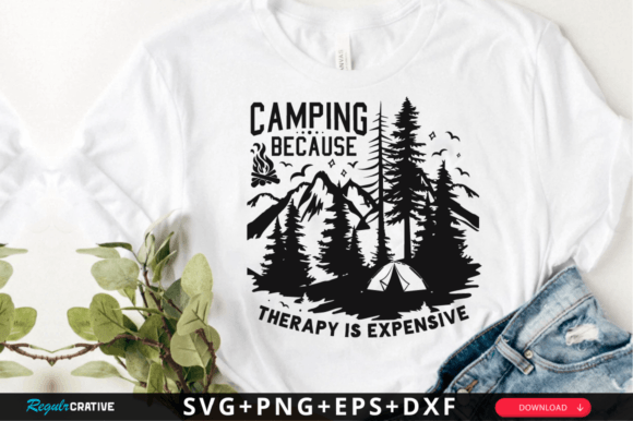 Camping Because Therapy Is Expensive SVG: A Designer’s Real-World Review