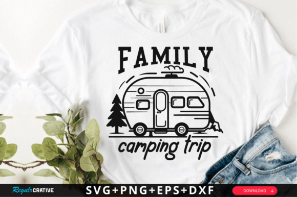 Family Camping Trip SVG Design Review for Real Projects