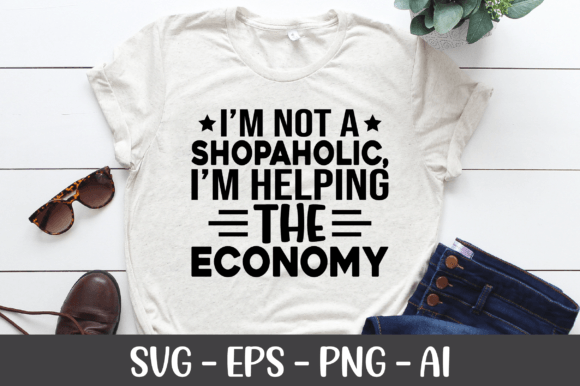 I’m Not a Shopaholic, I’m Helping SVG Review