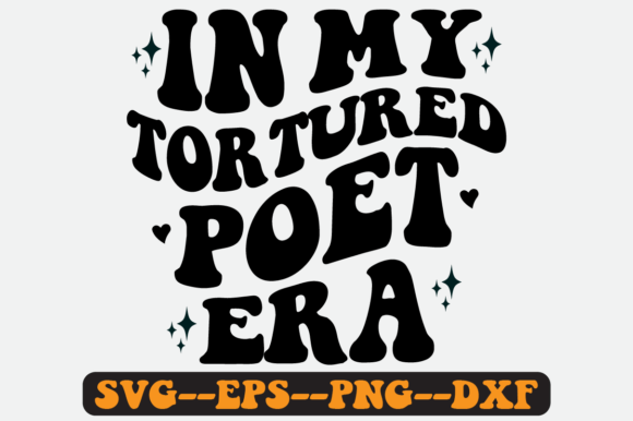In My Tortured Poet Era Quote Retro Svg Review