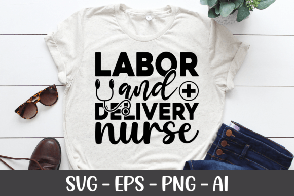 Labor and Delivery Nurse SVG: A Thoughtful Design for Real-World Embroidery Projects