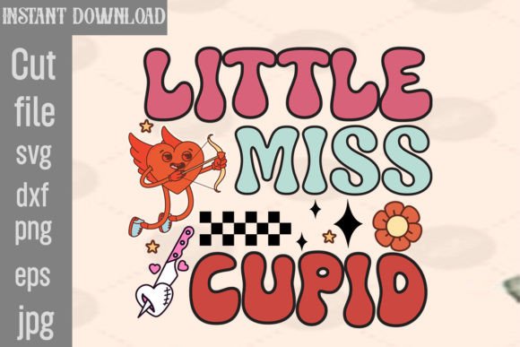 Little Miss Cupid Retro PNG Sublimation Review