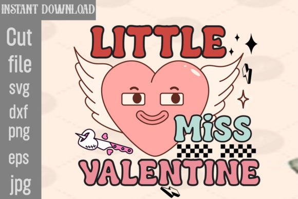 Little Miss Valentine Retro PNG Sublimation Review