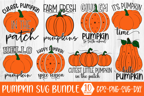 Pumpkin Fall Autumn SVG Design Bundle Review
