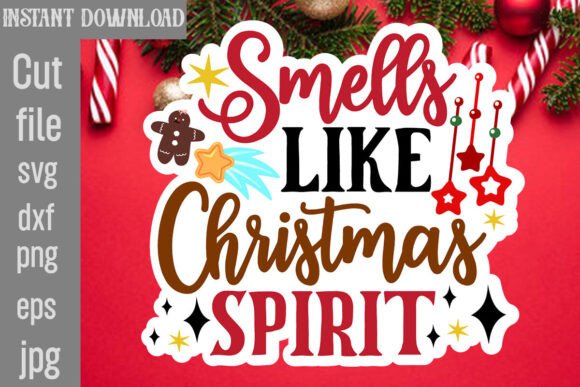 Smells Like Christmas Spirit SVG Cut File Review