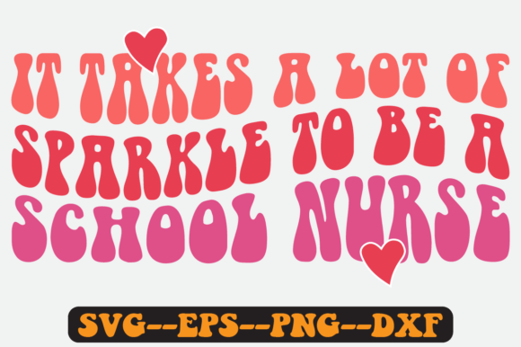 Sparkle to Be a School Nurse Retro Svg Review